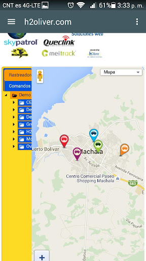 Plataforma web GPS Ecuador