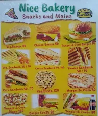 Nice Bakery menu 1