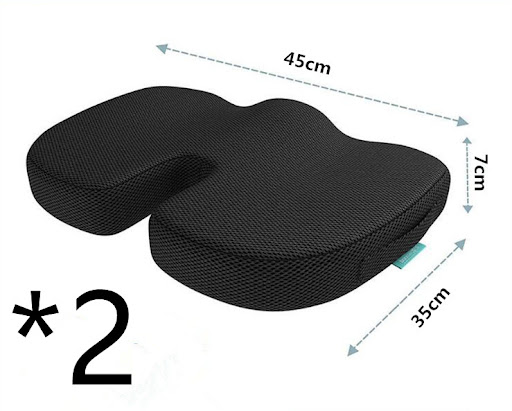 2pcs Mesh black