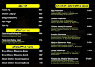 Shawarma Fiesta menu 3