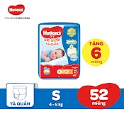 [Hugfeb15 - 10% Max 60K Đơn 400K]Tã Quần Huggies Tràm Trà Tự Nhiên Dry S46 + Tặng 6 Miếng