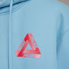 y-3 palace logo hoodie clear blue