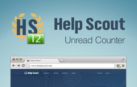 Help Scout Unread Counter Preview image 0