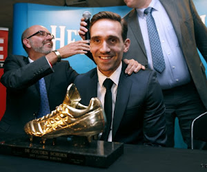 "Je dédie mon Soulier d'or à notre Grégory Mertens"