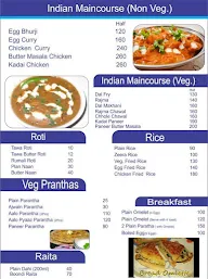 Mid Night Khana menu 1