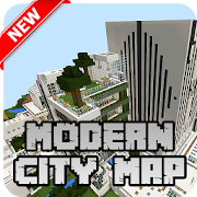 New Modern City Map for Minecraft PE  Icon