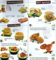 KFC menu 1