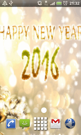 Glitter New Year L Wallpaper