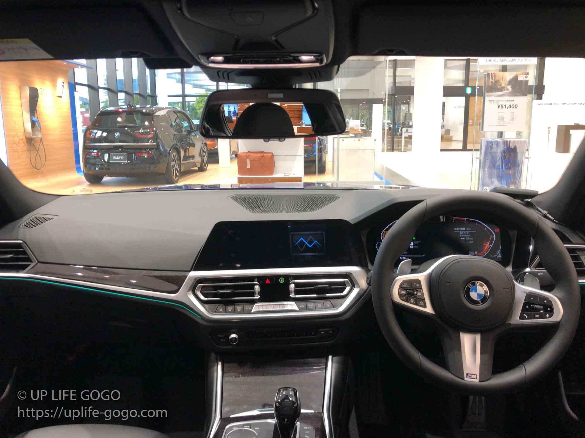 Bmw新型3シリーズ330i M Sport G に試乗 以前試乗した3i M Sportとの比較も インテリアを再評価 Up Life Gogo