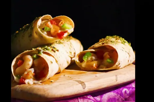 Spicy Paneer Chilli Roll