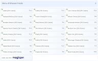 Bhavani Foods menu 2