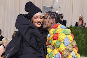 Rihanna and A$AP Rocky are expecting their first baby together. File image.