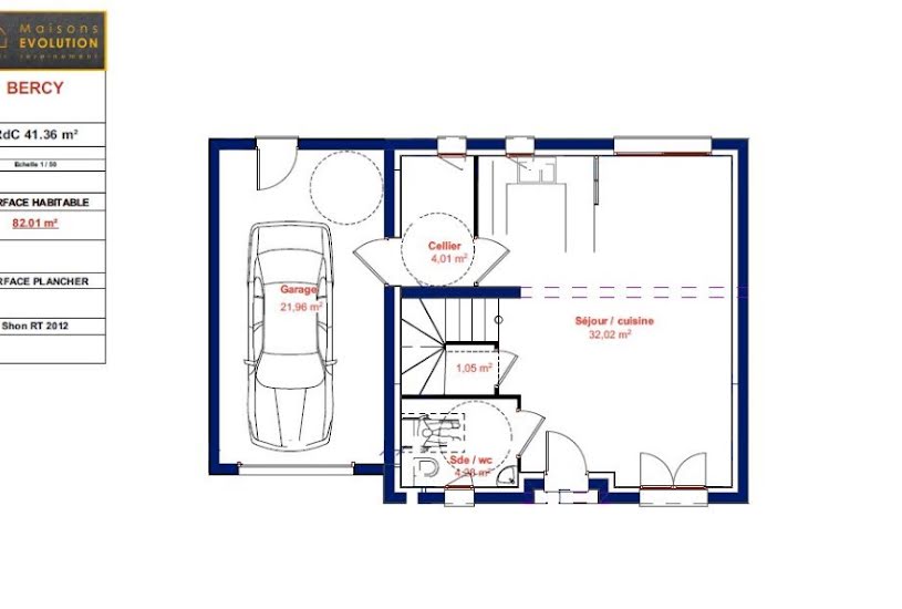  Vente Terrain + Maison - Terrain : 247m² - Maison : 82m² à Arpajon (91290) 