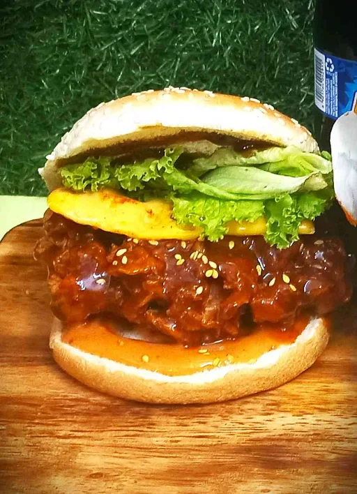 Crispy Fryers Chicken Teriyaki Burger