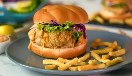 Fish Crunchy Burger