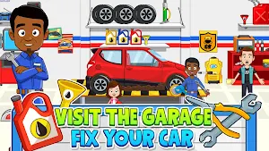 My Town: Car Garage. Wash & Fix kids Car Game screenshot 15