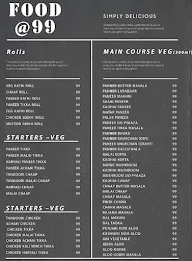 Food@99 menu 2