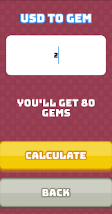 Free Gems Calculator For Rush Wars - náhled