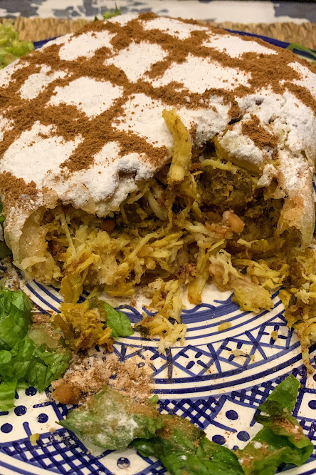marokańska kuchnia, Pastilla