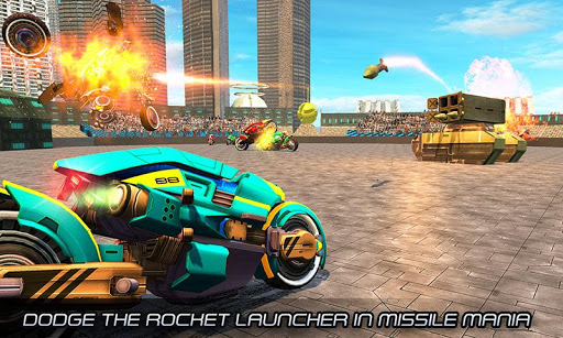 Bike Racing Futuristic Demolition Derby (Ad-Free)