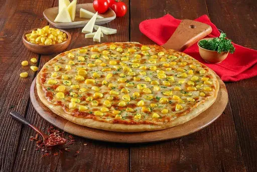 Corn & Cheese Pizza (Serves 2)