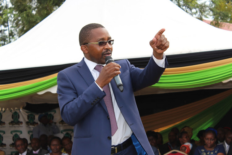 Murang'a governor Mwangi wa Iria.