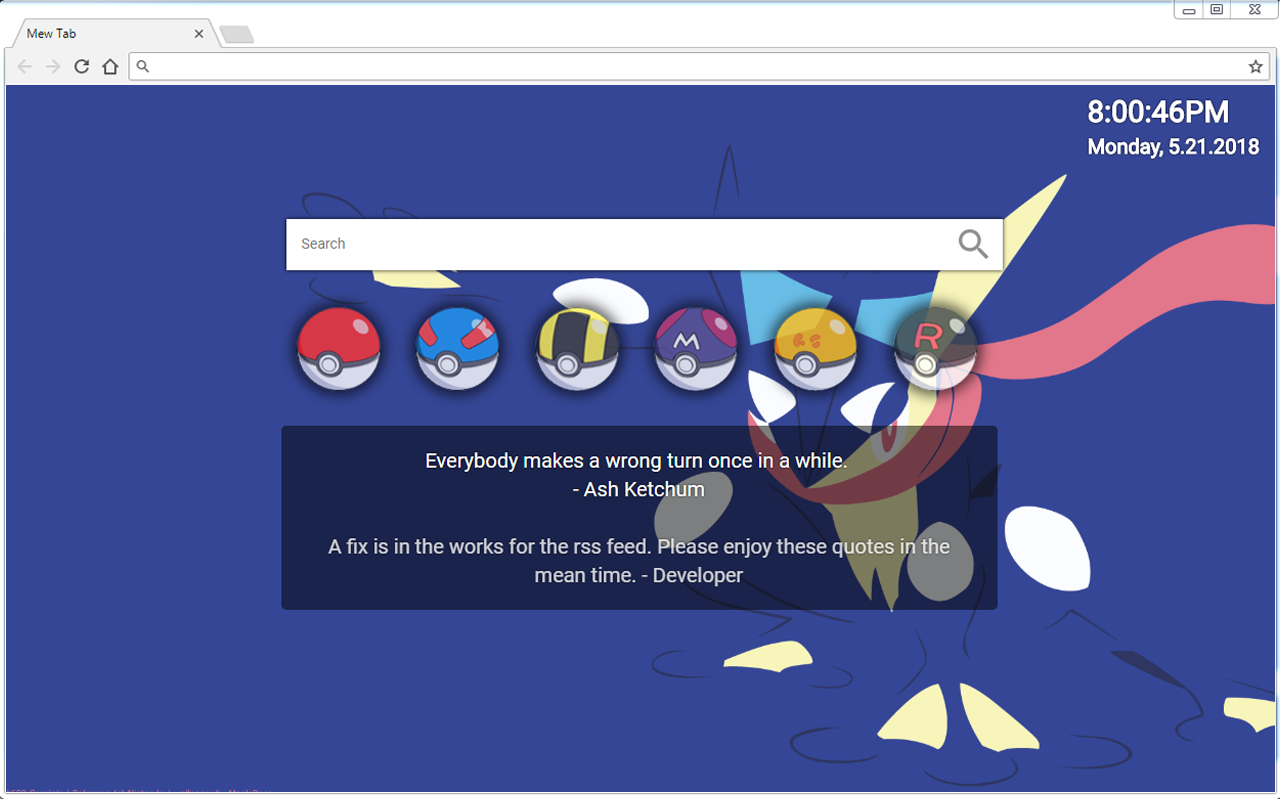 Mew Tab Preview image 1