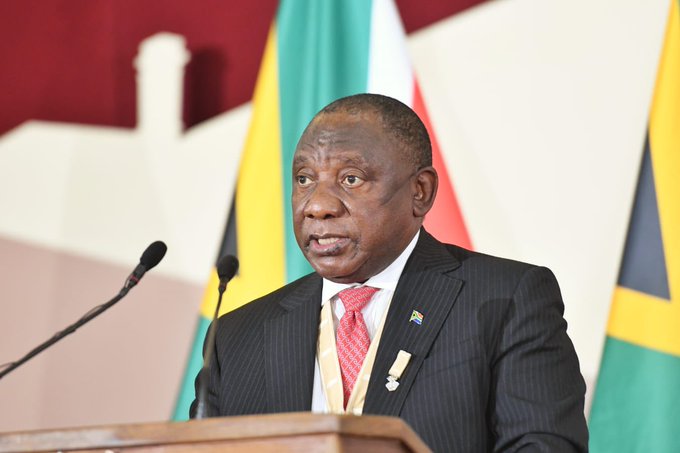 President Cyril Ramaphosa updated the country on SA's response to Covid-19 on Sunday night. File image