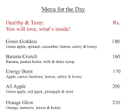 Bhavi's Cafe menu 1