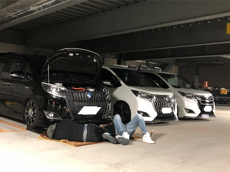 エスクァイアのE.C.O.J・ステッカー・DIY・愛車に感謝に関するカスタム事例の投稿画像3枚目