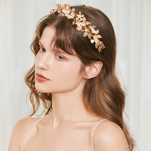 Title 3, Handmade Pearl Headband Design for Women Elegan...