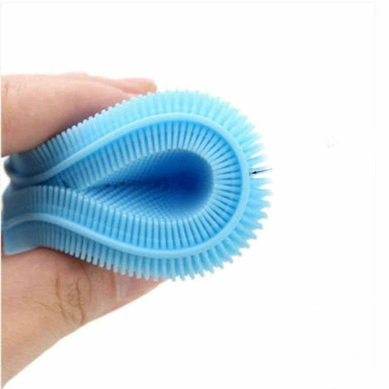 Multifunction Silicone Dish Bowl Cleaning Brush Magic Scouring Pad Pot Pan Wash Brushes Kitchen Washing Tool.