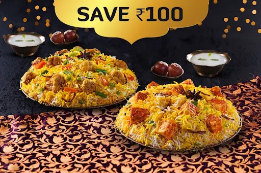 Royal Veg Biryani Party Combo For 4-5