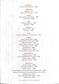 Le Bistro Du Parc menu 5