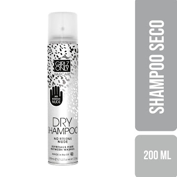 Shampoo Seco Girlz Only Nude No Residue x 200 ml  