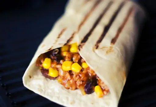 Veg Cheese Capsicum & Corn Wrap