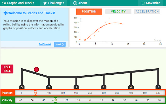 Graphs and Tracks chrome extension