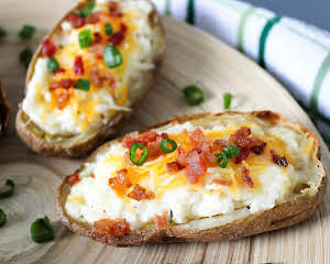 Twice-Baked Potatoes, Make Ahead