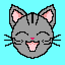 Cat Cyan