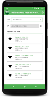 WIFI-PASSWORD (WEP-WPA-WPA)