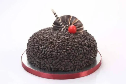 Eggless Pure Chocochips Cake [450 Grams]