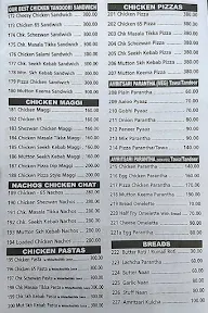 Sandwich King menu 3