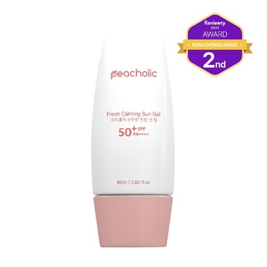 Kem Chống Nắng Nâng Bật Tone Peacholic Fresh Calming Sun Gel Spf 50+ Pa++++