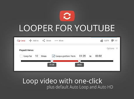 Looper for YouTube large promo image
