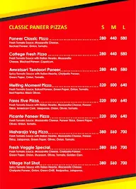 Pizza Village menu 2