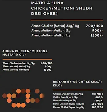 Old Champaran Meat House menu 