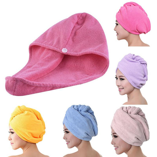 Title 8, Double-sided Coral Velvet Dry Hair Band