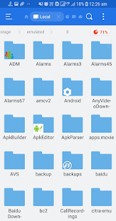 Estrongs File Explorer Screenshot