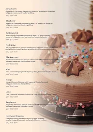 Land Of Cakes menu 2