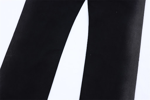 Title 6, Straight-leg denim trousers featuring a spray p...